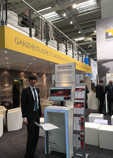 DIMENSIO - der Datenbank-Turbo - auf der CeBIT 2016